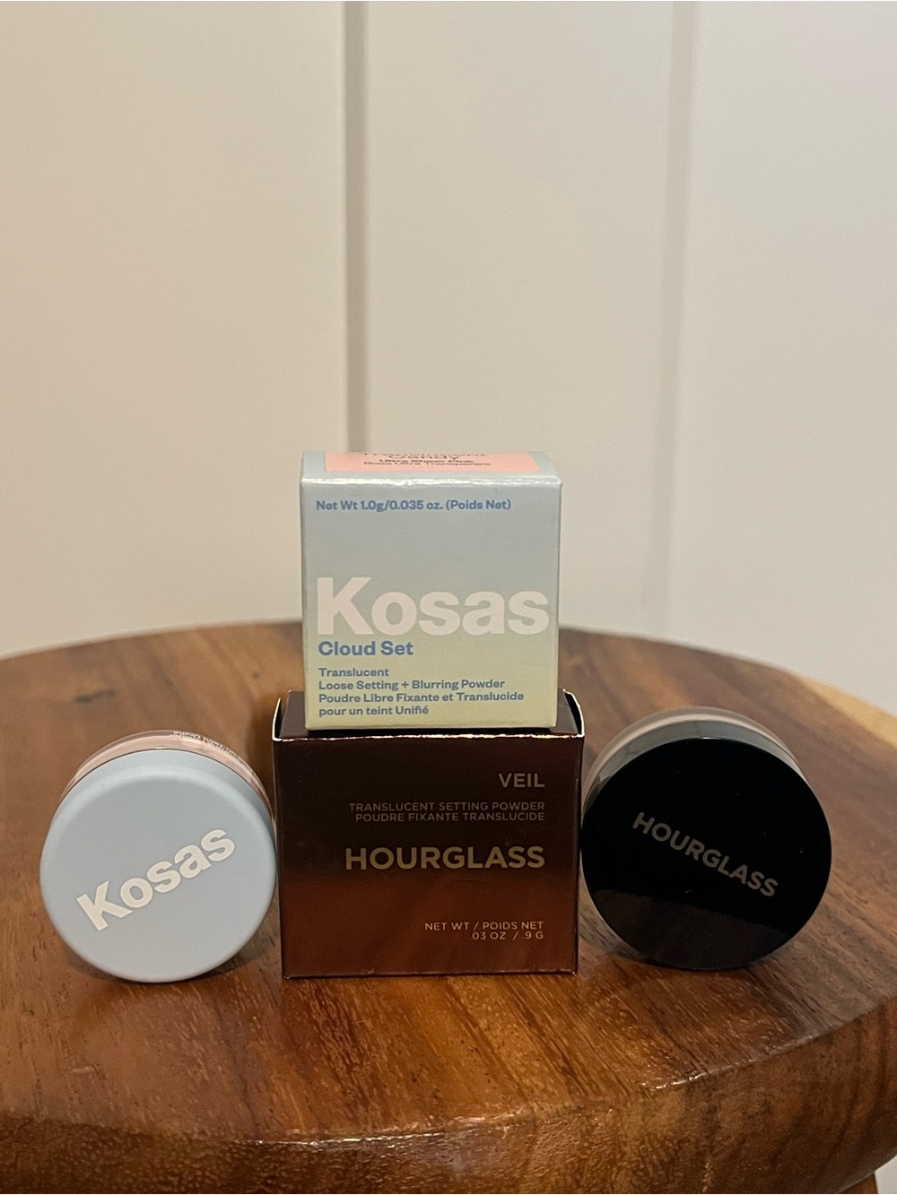 Kosas Cloud Set & Hourglass Translucent Setting Powder - Minis